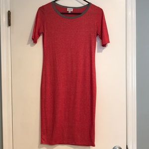 LuLaRoe - Julia Dress - Size XS - Red